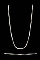 Micro Tennis Chain & Bracelet - 2.5mm