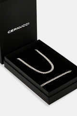 Iced Out Cuban Chain & Bracelet - 6mm