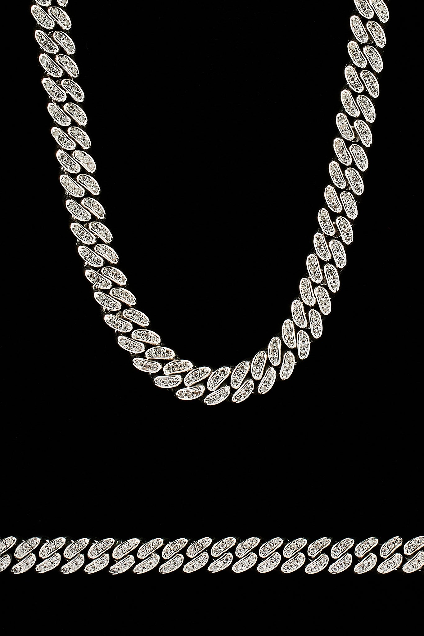 Iced Out Cuban Chain & Bracelet - 6mm