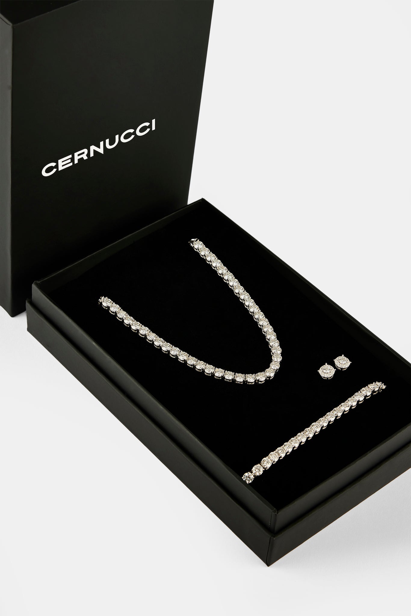 Tennis Chain, Bracelet & Stud - 5mm