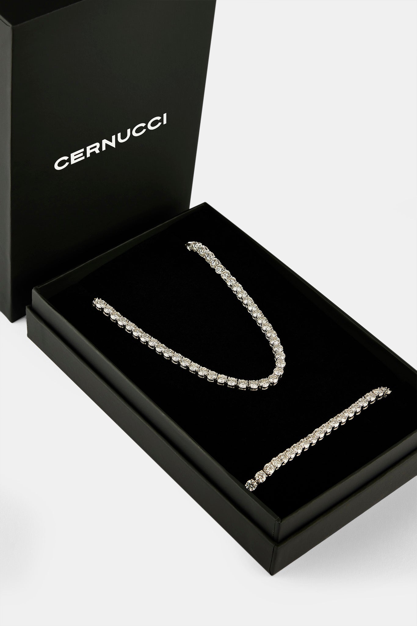 Moissanite Tennis Chain & Bracelet - 5mm