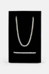 Tenniskette &amp; Armband – 5 mm