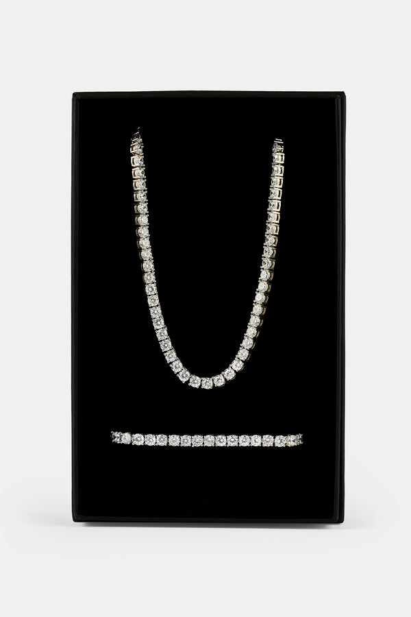 Tennis Chain & Bracelet - 5mm