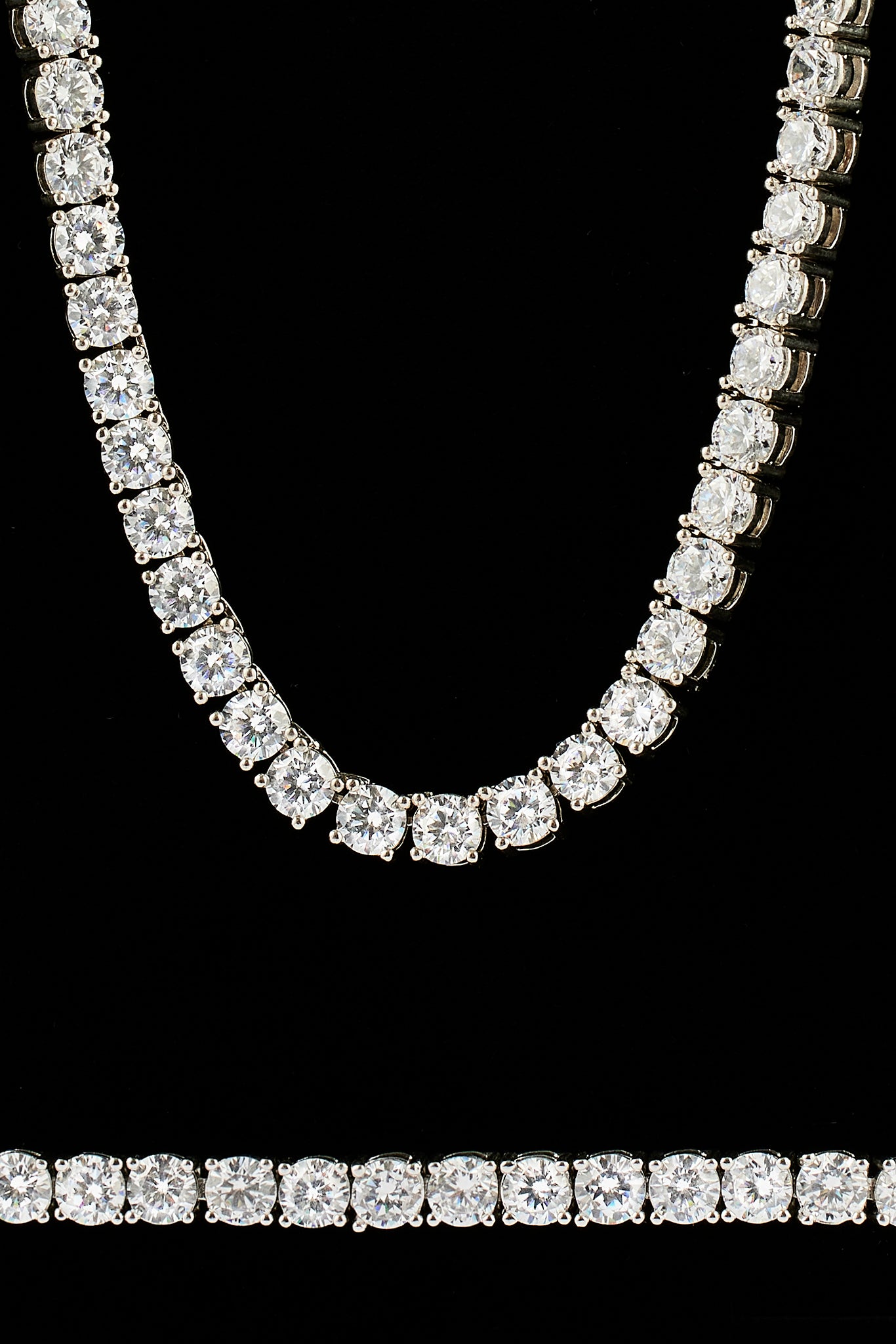 Tenniskette &amp; Armband – 5 mm