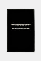 5mm Tennis & 7mm Clustered Tennis Bracelet