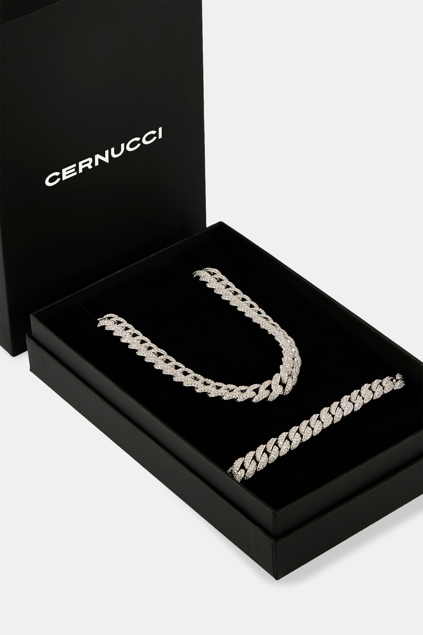 Iced Out Cuban Chain & Bracelet - 8mm