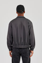 Trainingsjacke mit Taping - Anthrazit