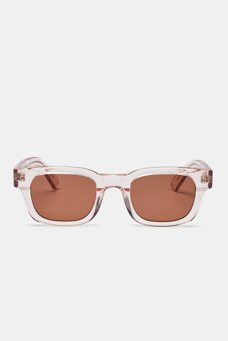 Web Transparent Acetate Sunglasses