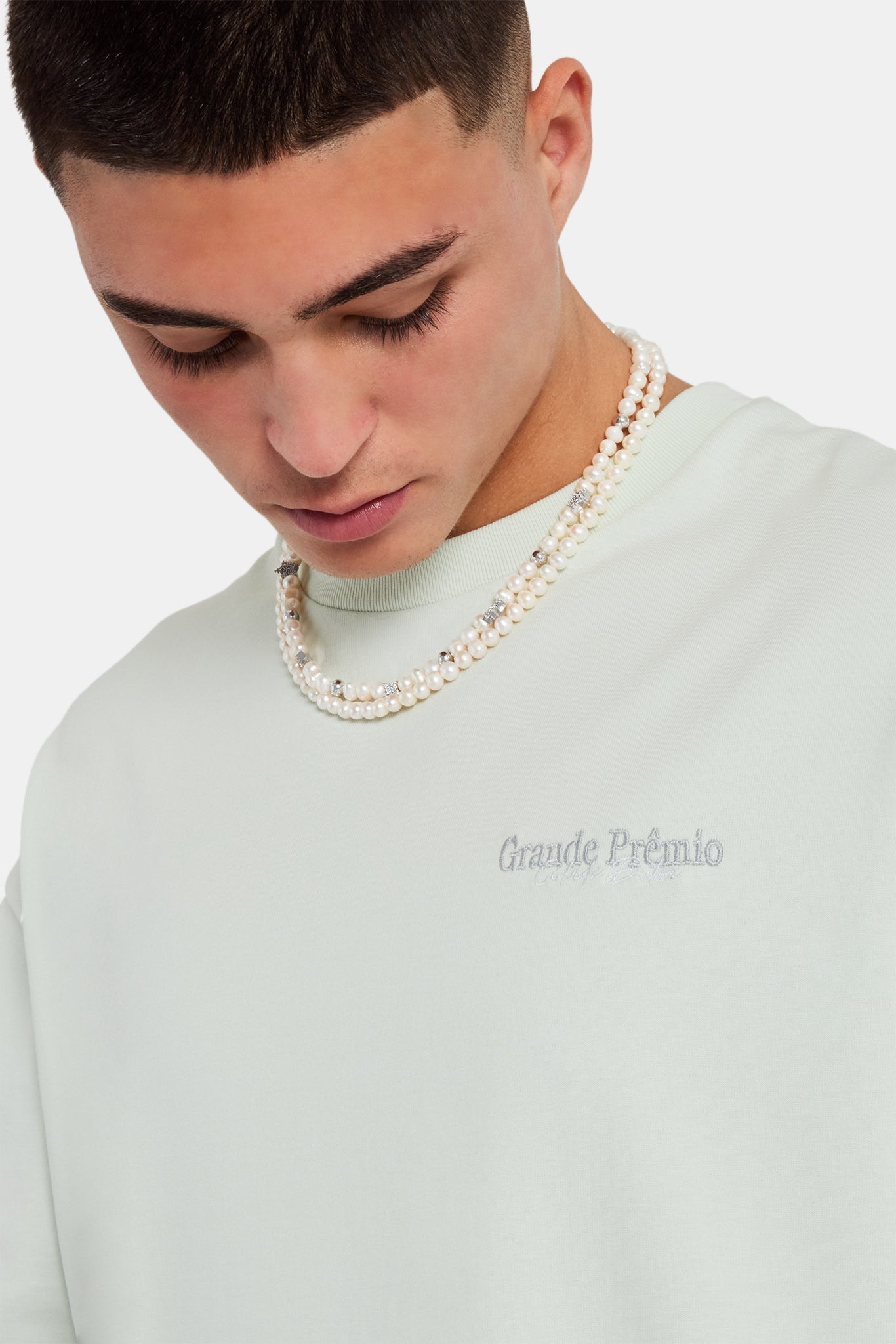 Grande Premio Graphic Oversize-T-Shirt - Minze