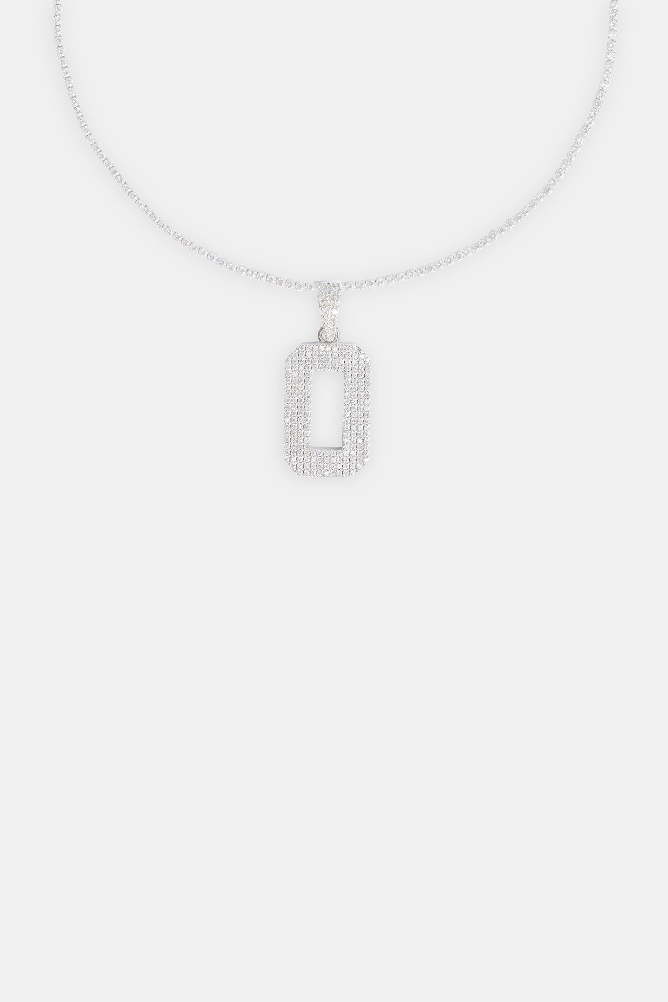 Iced 0 Number Pendant – Cernucci