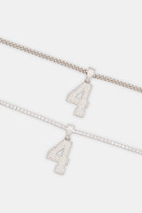 Iced 4 Nummernanhänger