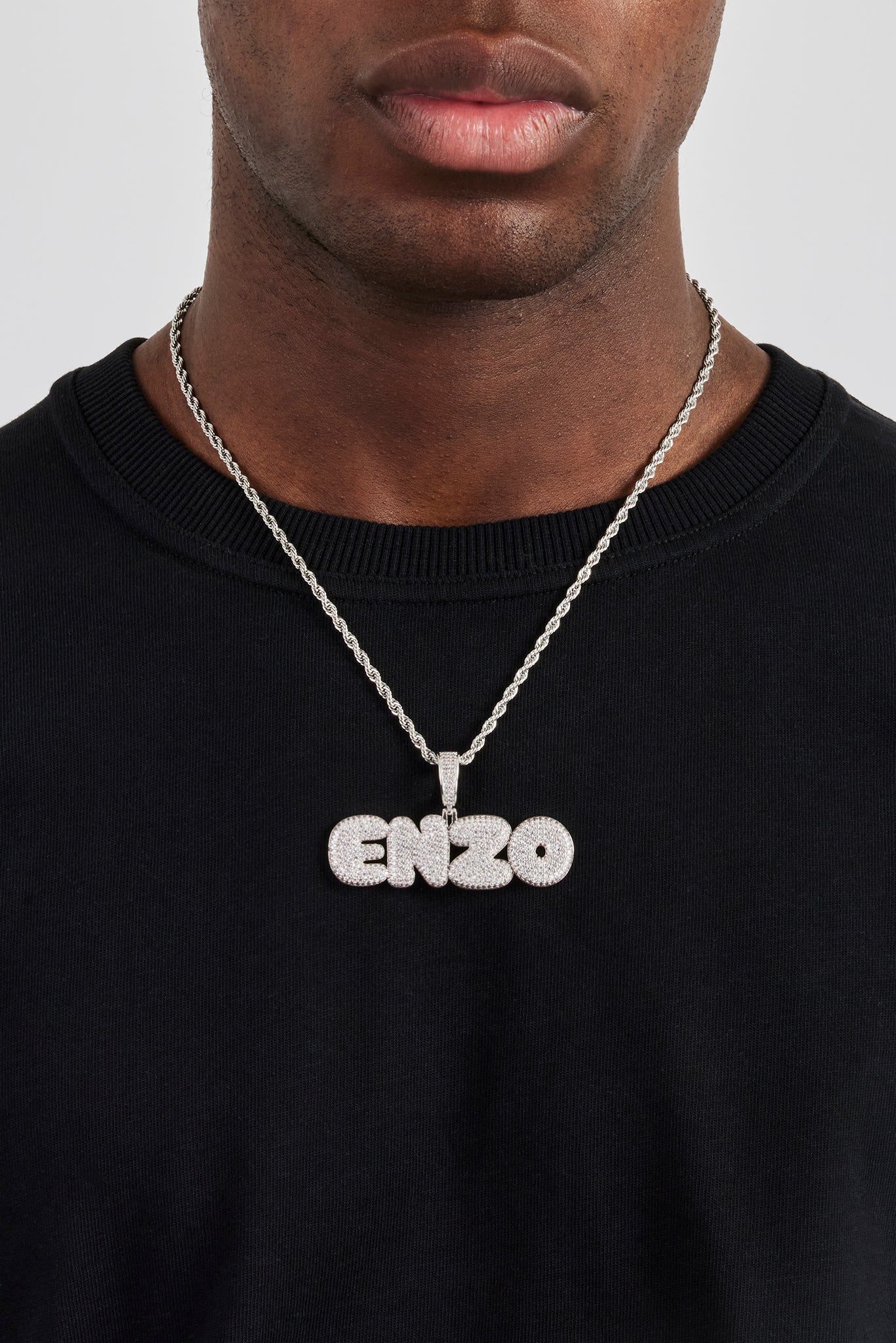 Iced Bubble Font Buchstabenanhänger - 20mm