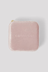 Cernucci Mirror Jewellery Travel Case - Pink