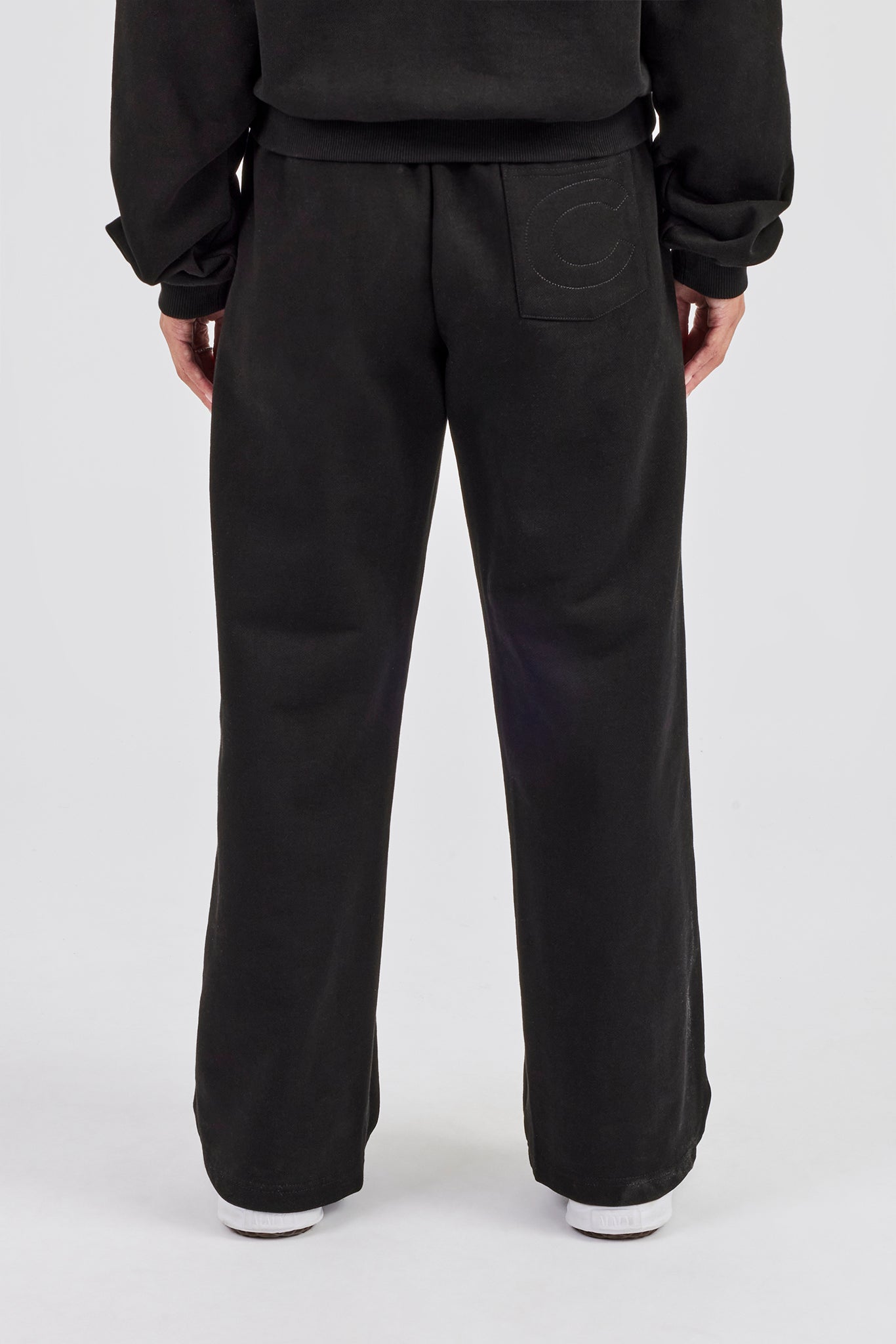 Cernucci Wide Leg Jogger - Black