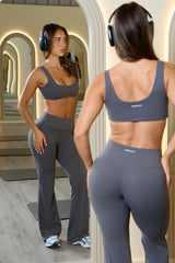 Classic Flared Pant - Granite Grey