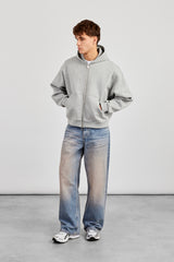 Baggy Peach Tint Jeans - Peach Tint