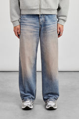 Baggy Peach Tint Jeans - Peach Tint