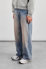 Baggy Peach Tint Jeans - Peach Tint
