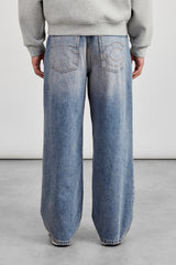 Baggy Peach Tint Jeans - Peach Tint