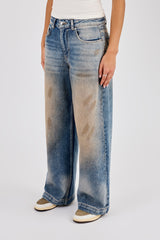 Baggy Fit Jean - Dirty Wash