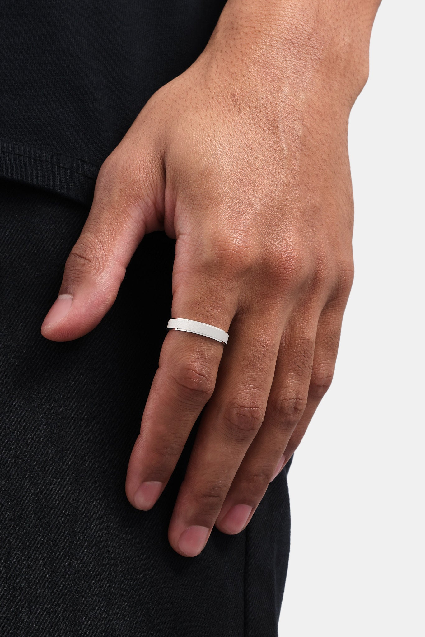 Unisex 6mm Braided Sterling Silver 925 Band Ring - Sizes 4-12 - Wedding Or Fashion Jewelry