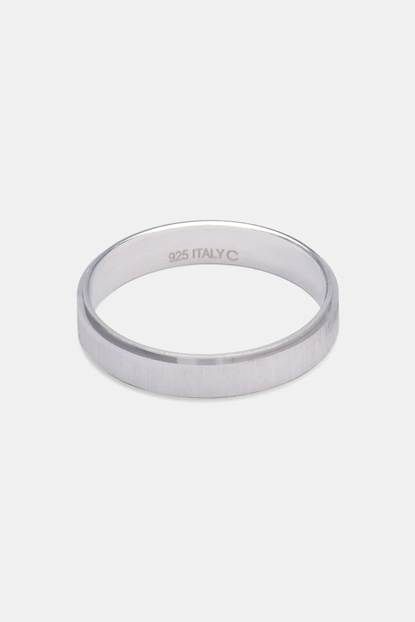 925 6mm Sterling Silver Banded Ring