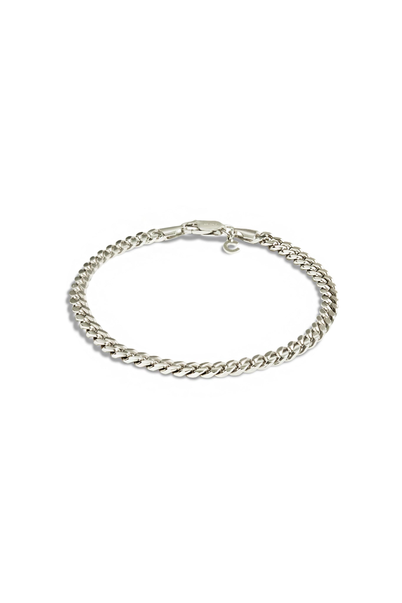 Kubanisches Armband aus 925er Sterlingsilber 
