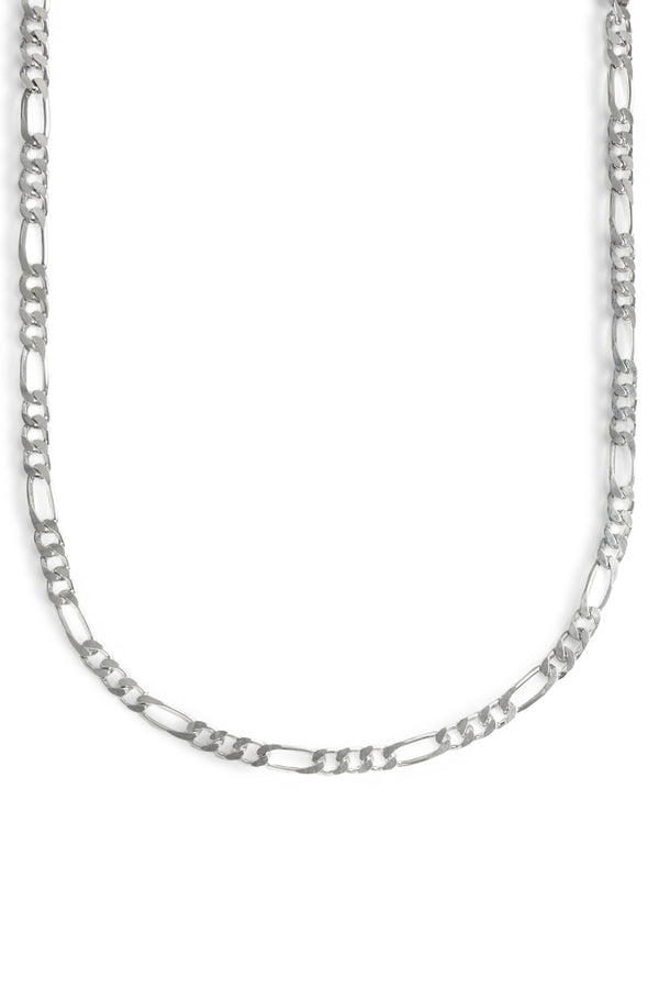 925 Sterling Silver Figaro Chain