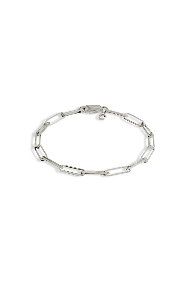 925 Sterling Silver Link Bracelet - 4mm