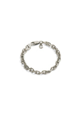 925 Sterling Silver Oxidised Chunky Anchor Bracelet