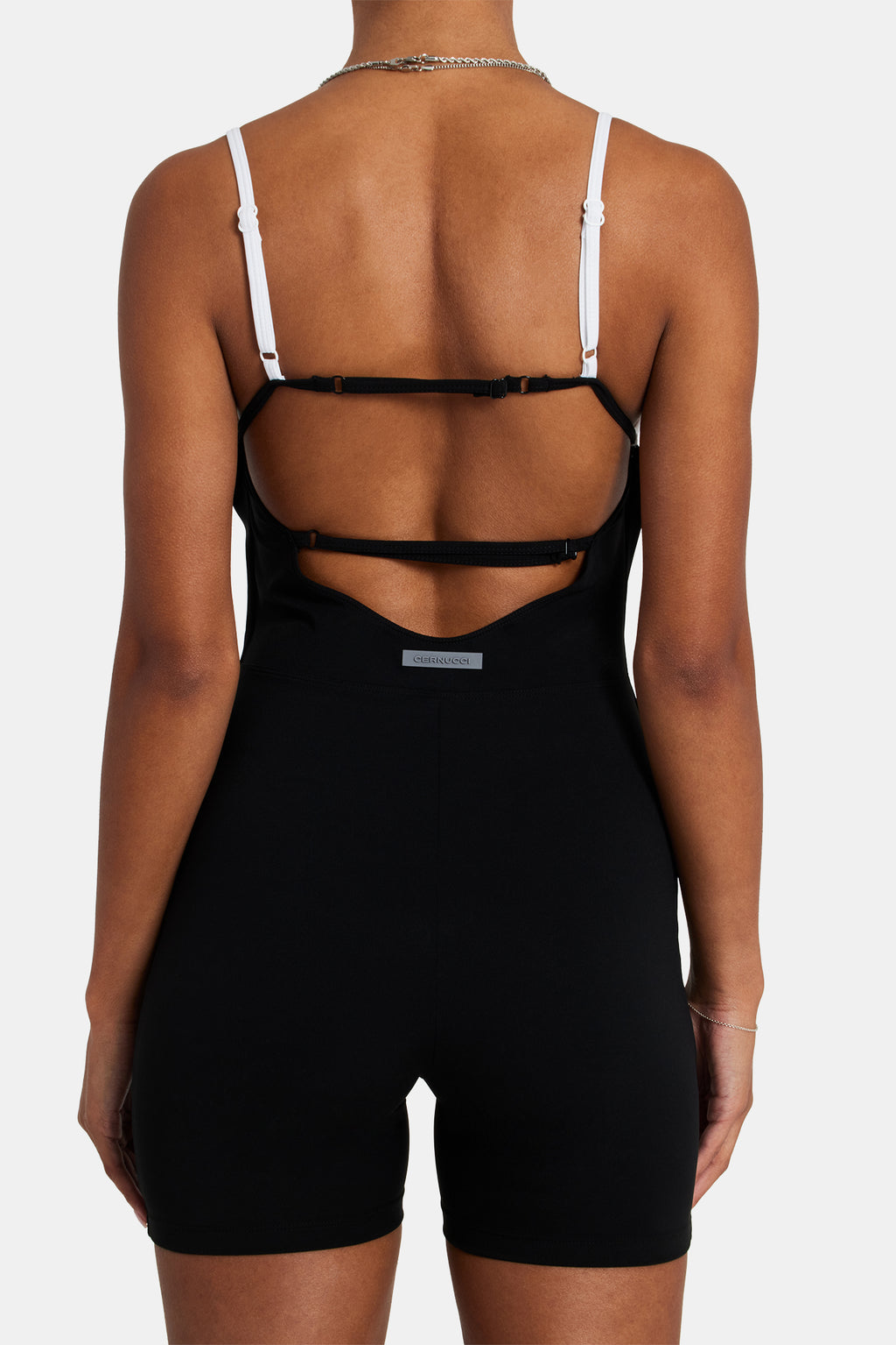 Strappy Back Unitard Black Womens Athleisure Shop Athleisure