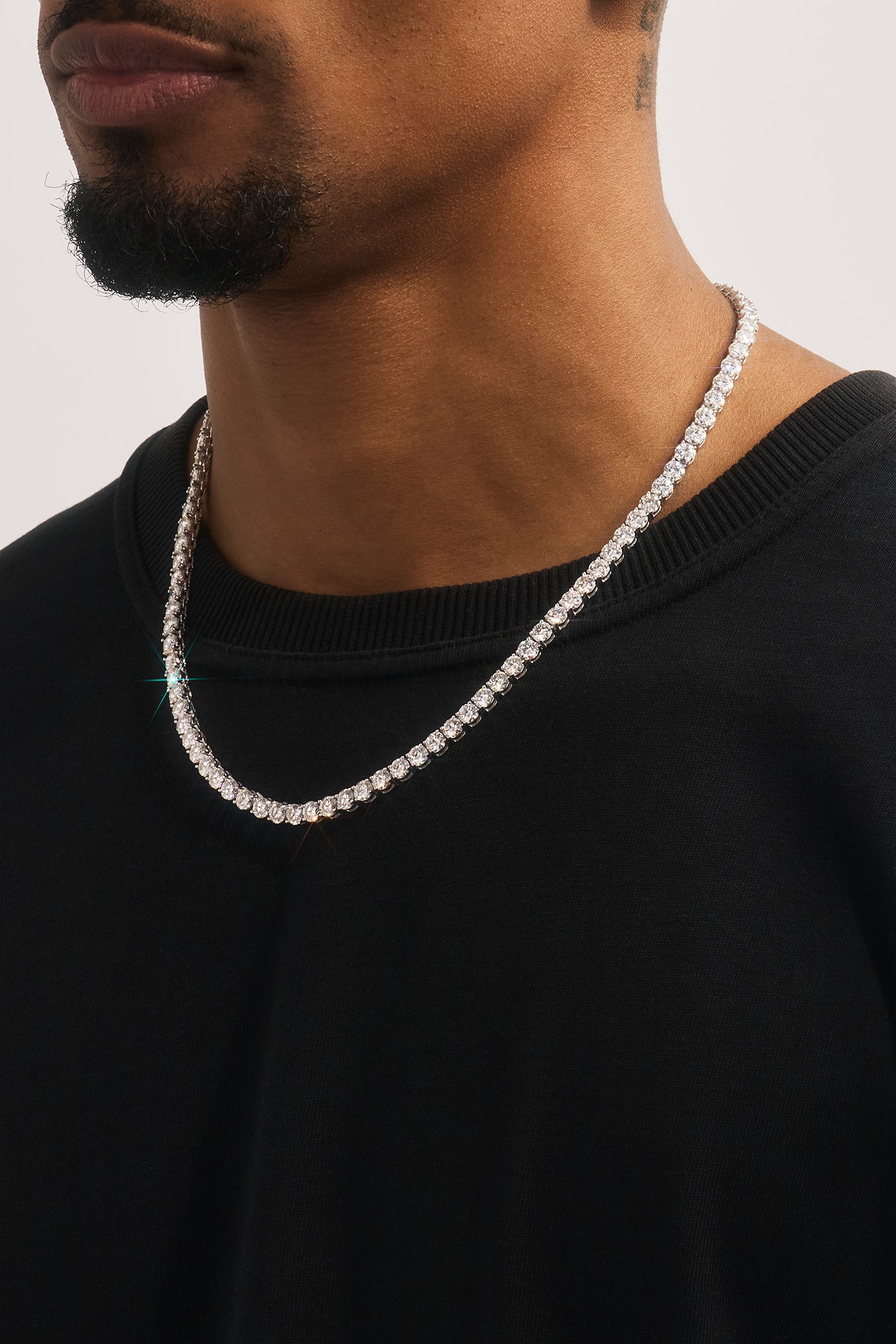 Moissanite 5mm Tennis Chain