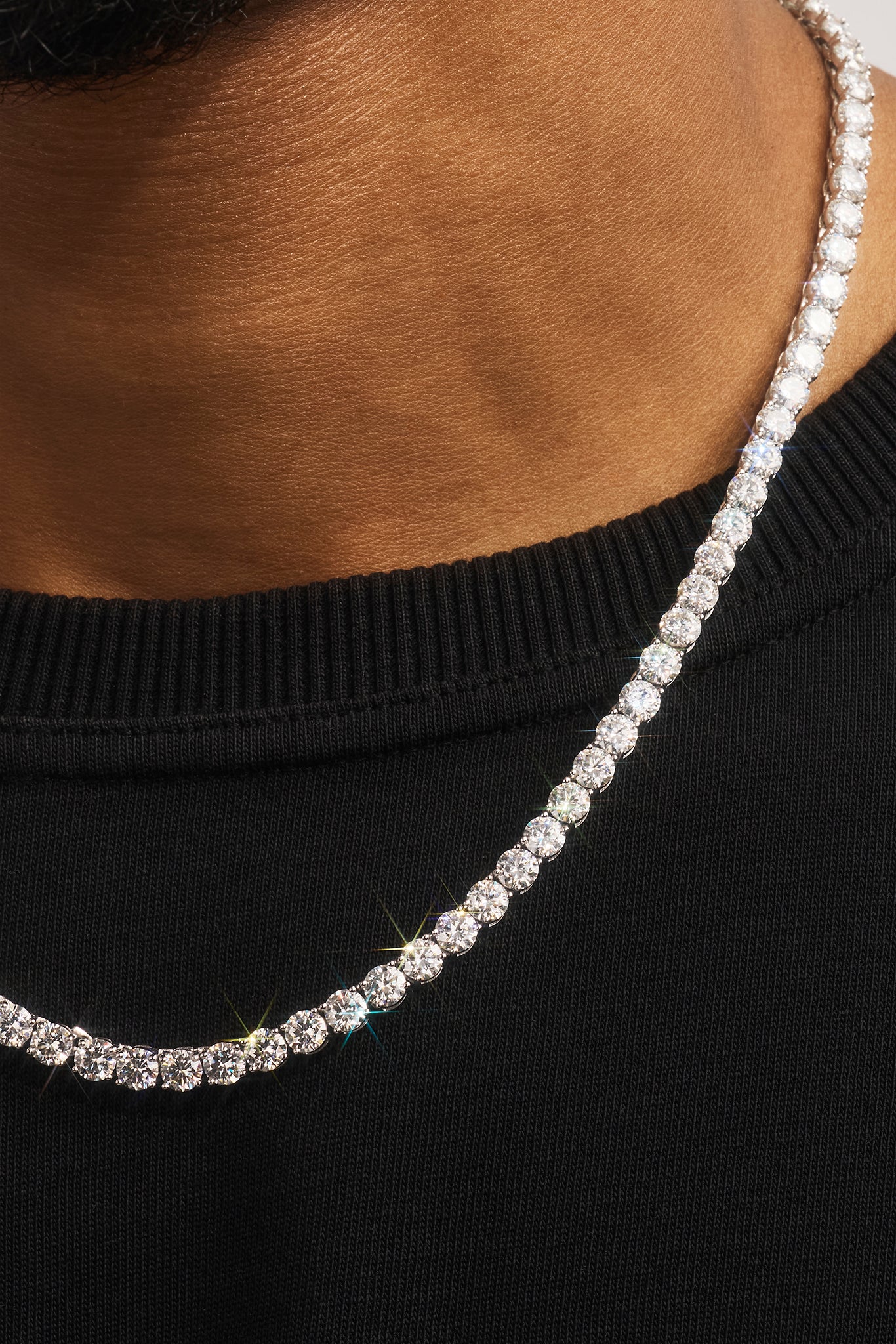 Moissanite 5mm Tennis Chain