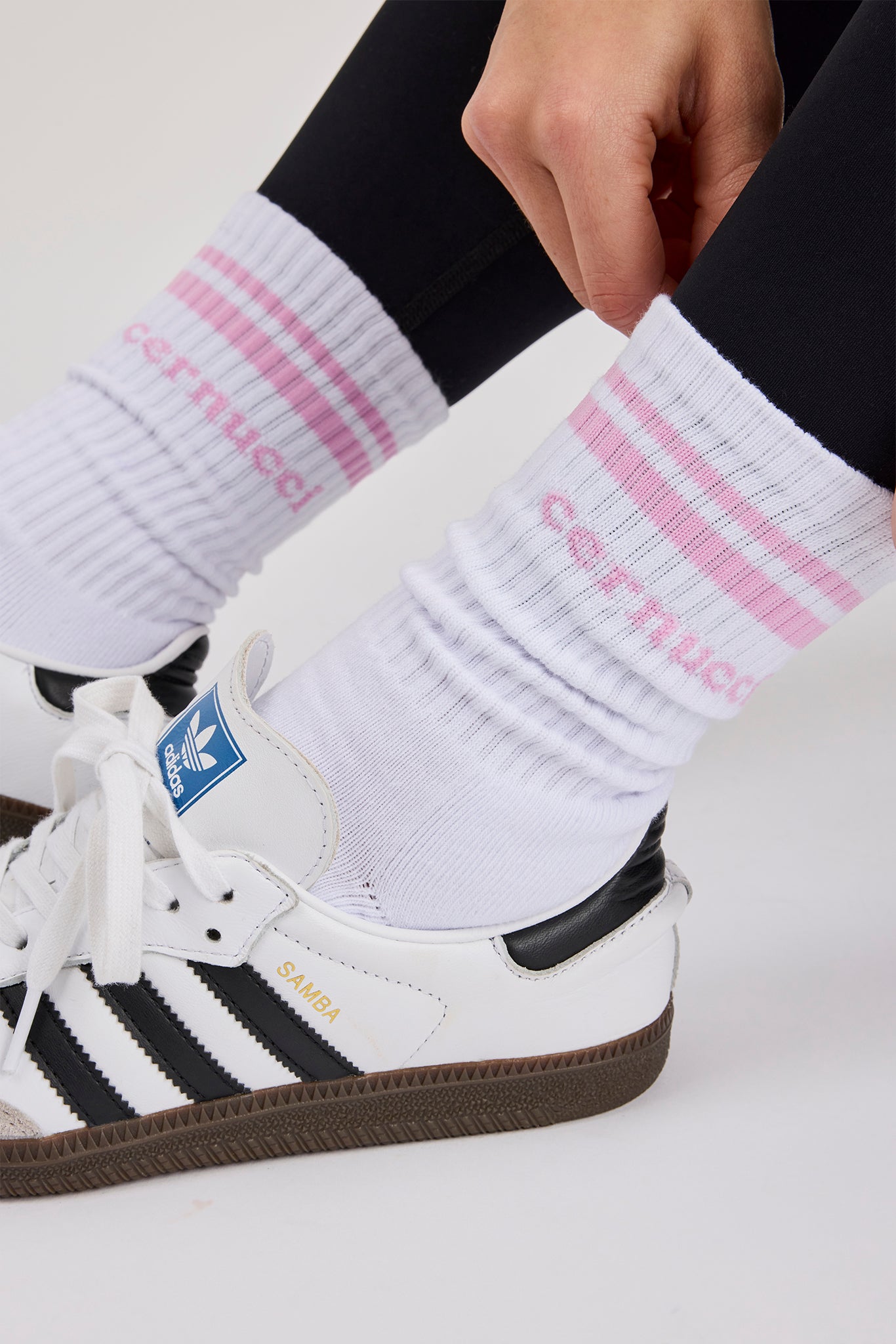 Cernucci Bubble Sock - White