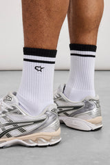 C Star Sock - White