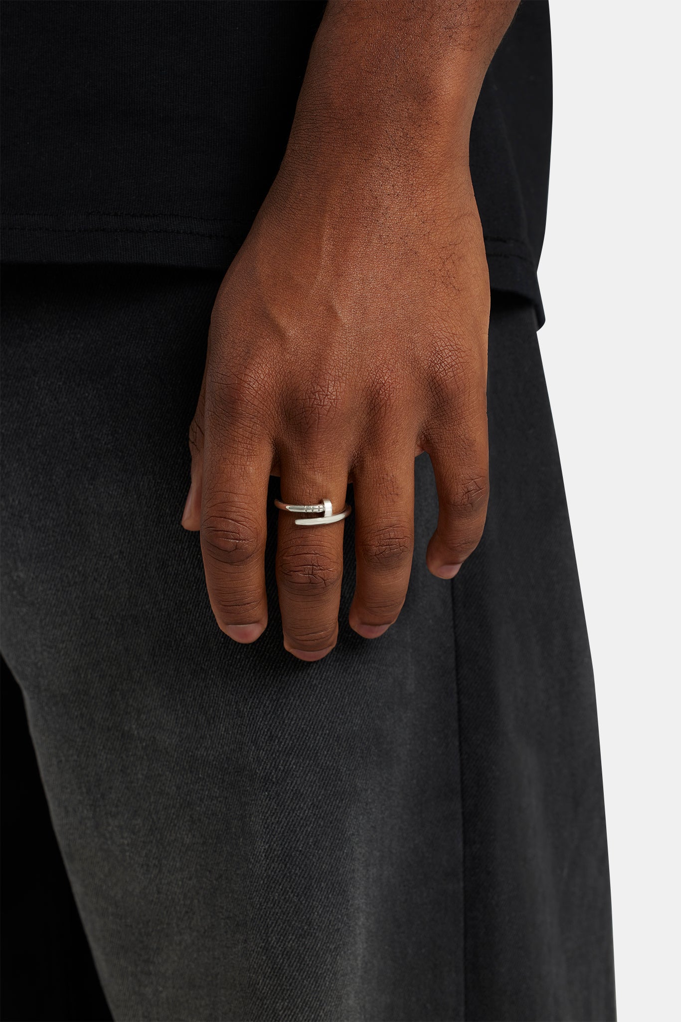 3 mm polierter Twist-Ring