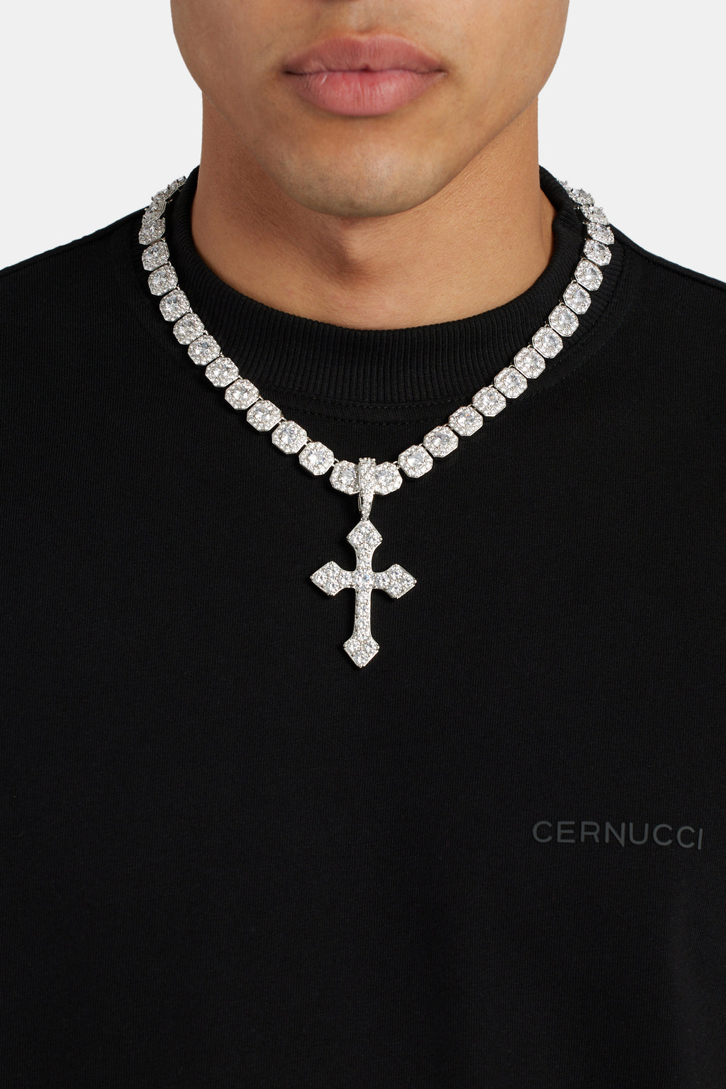 Silver and 18k Hammered Gold Celtic Cross Pendant-Keith Jack | Keith Jack