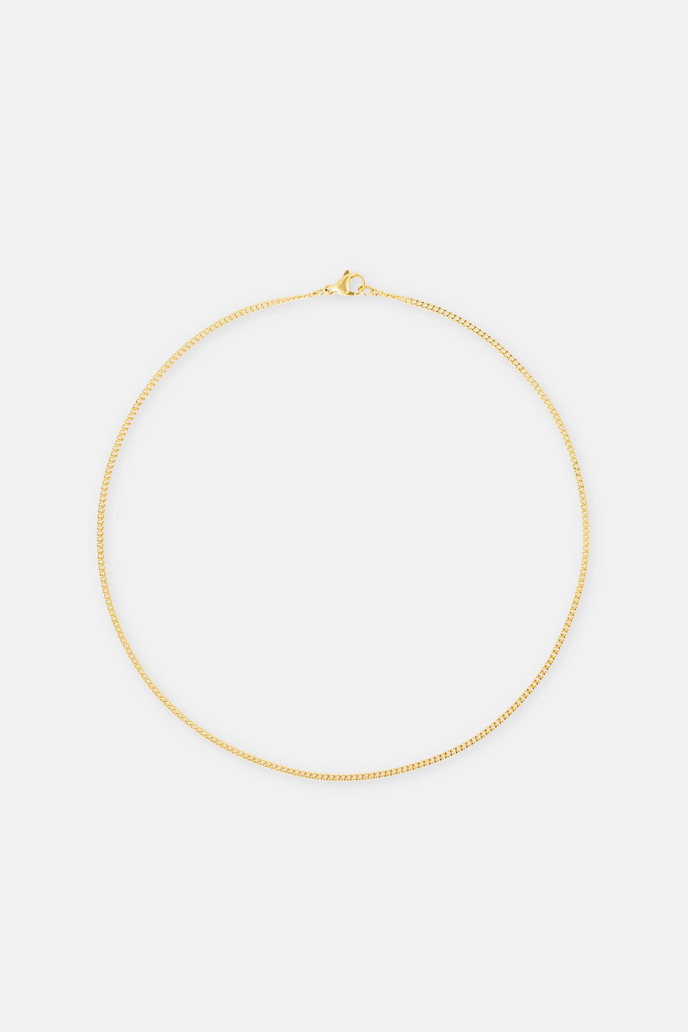 Cuban Chain - 2mm - Gold
