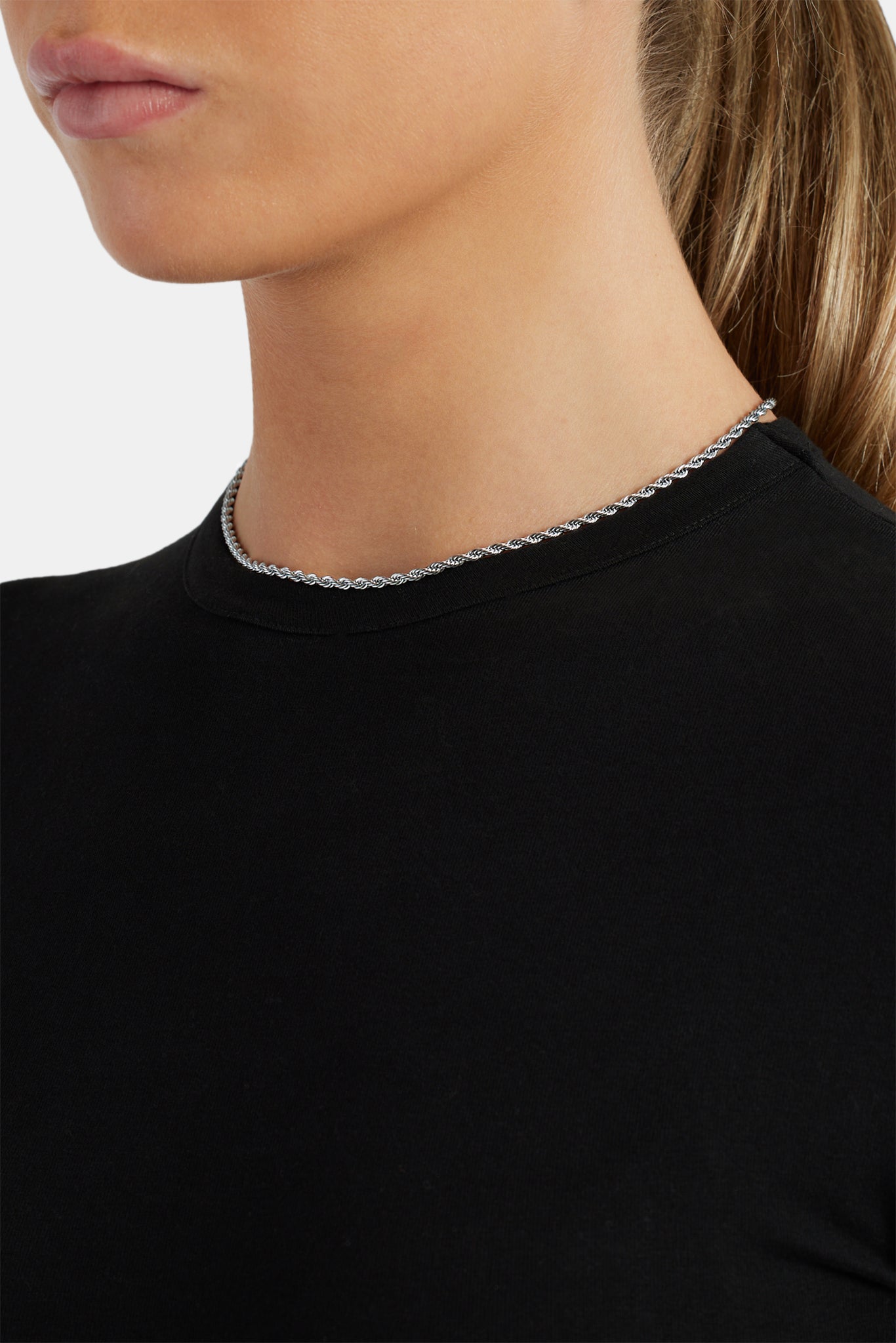 3 mm Seilkette für Damen 