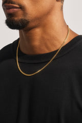 Miami Cuban Kette - 3,5mm - Gold