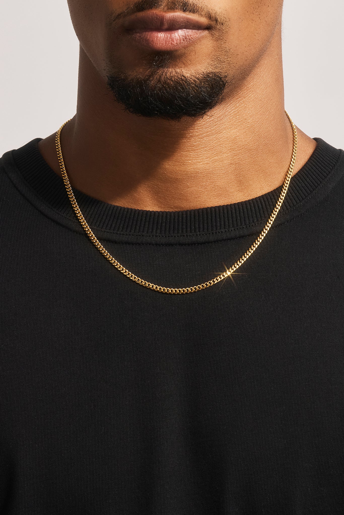 Miami Cuban Kette - 3,5mm - Gold
