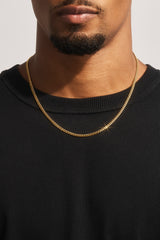 Miami Cuban Kette - 3,5mm - Gold