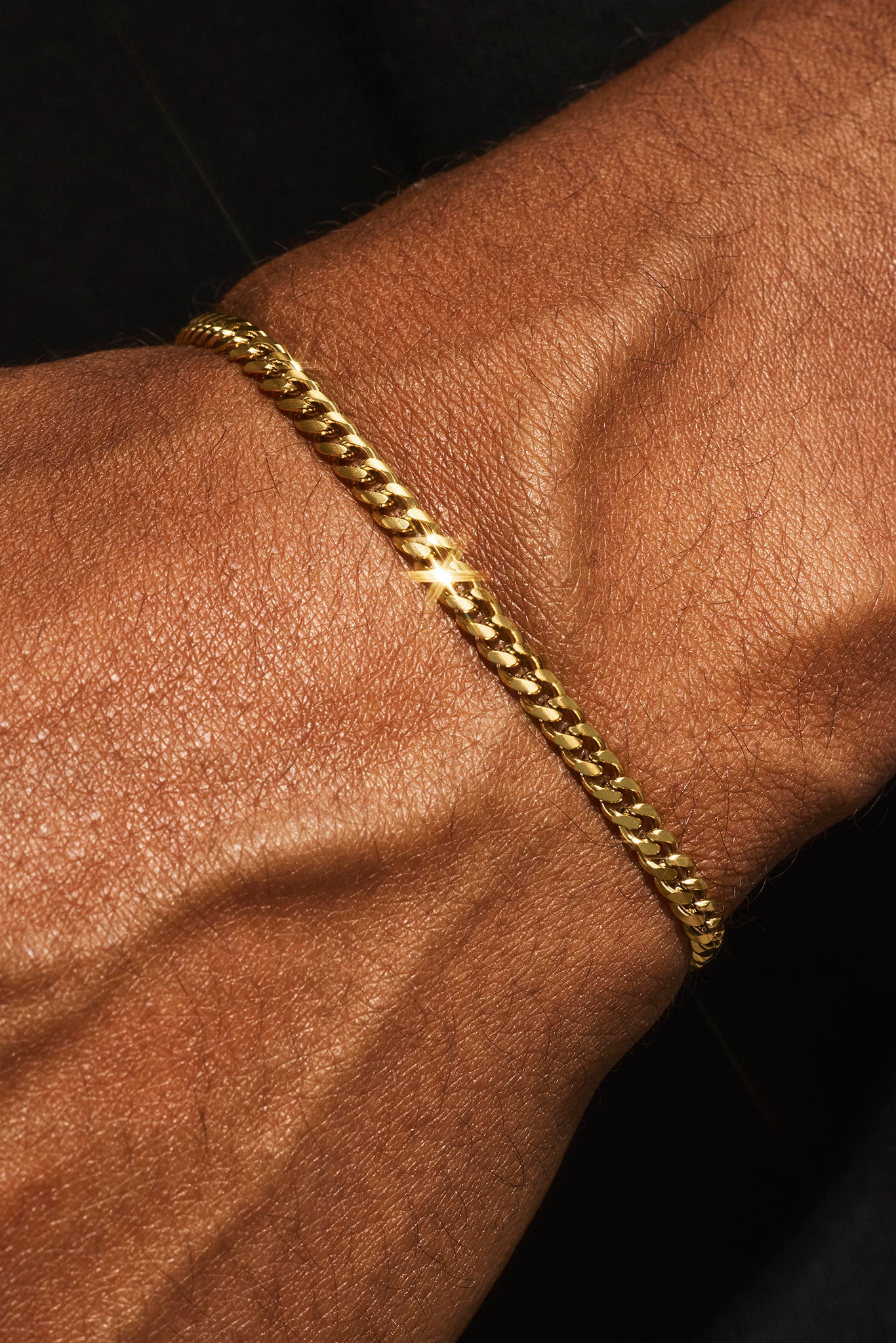 Miami Cuban Armband – 3,5 mm – Gold