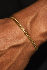 Miami Cuban Armband – 3,5 mm – Gold