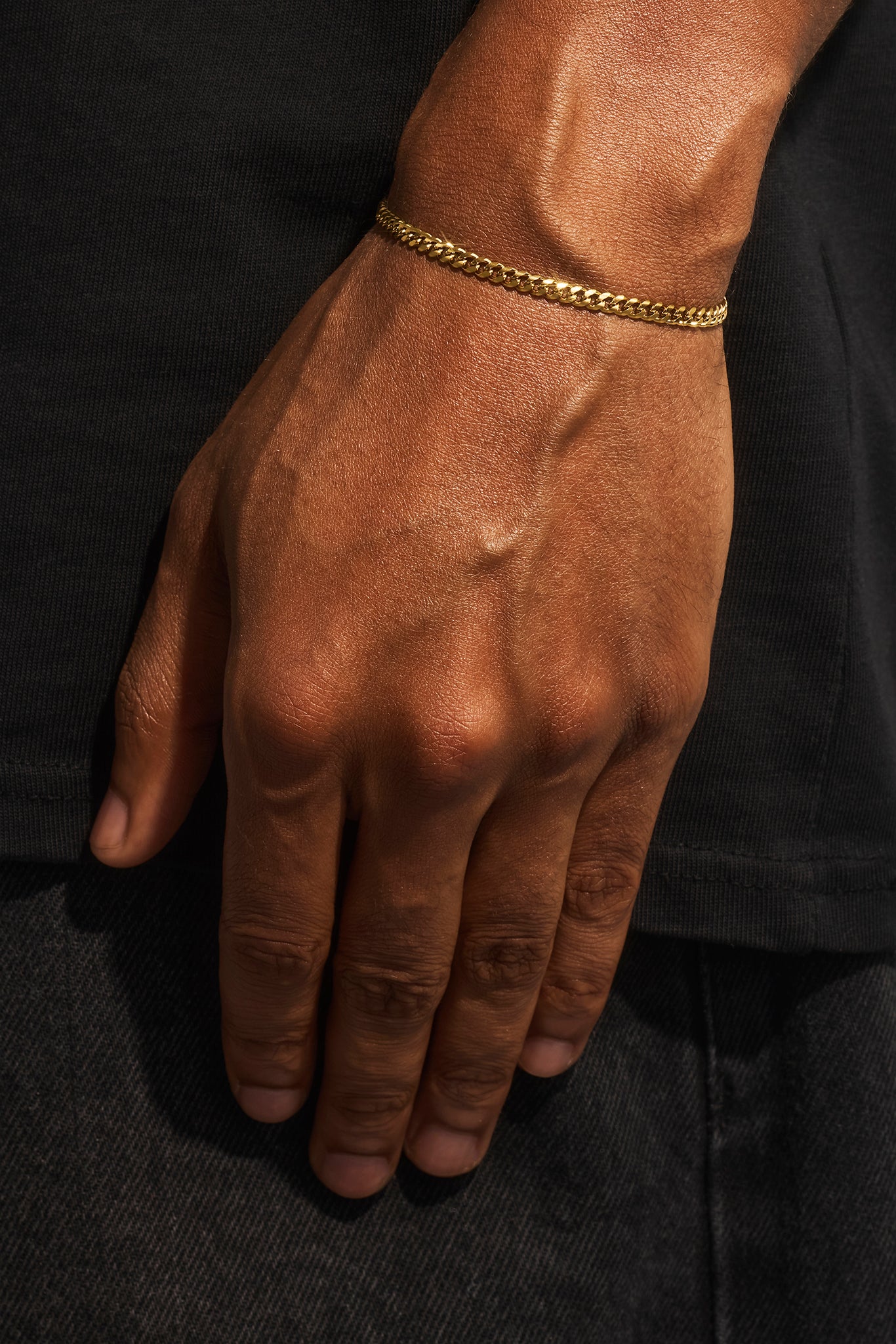 Miami Cuban Armband – 3,5 mm – Gold