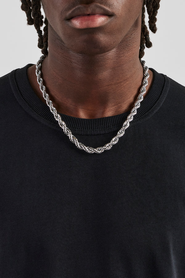 Anarchy Rope Chain Mens Rope Chains | Mens Silver & Gold Rope Chain – Cernucci