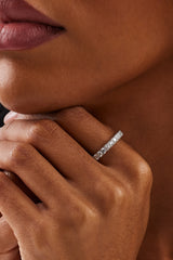 Iced Tennis Ring - 3mm