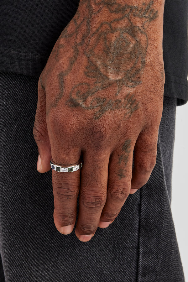 Gemstone Band Ring - 6mm