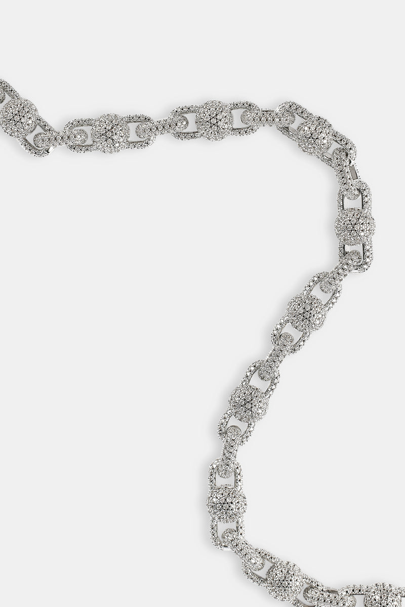 Iced Ball Link Chain - 8mm