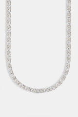 Iced Cuban Gemstone Link Chain - 8mm